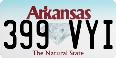 AR license plate 399VYI