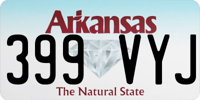 AR license plate 399VYJ