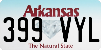 AR license plate 399VYL