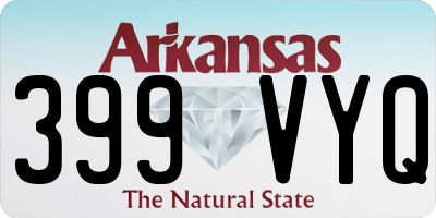 AR license plate 399VYQ