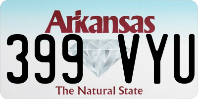 AR license plate 399VYU