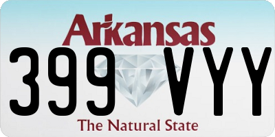 AR license plate 399VYY