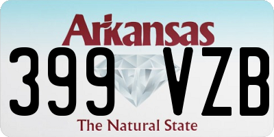 AR license plate 399VZB