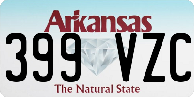 AR license plate 399VZC