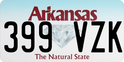 AR license plate 399VZK