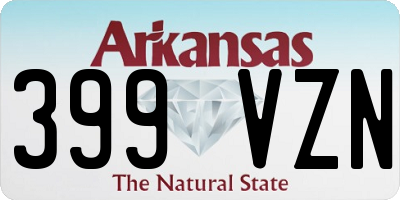 AR license plate 399VZN