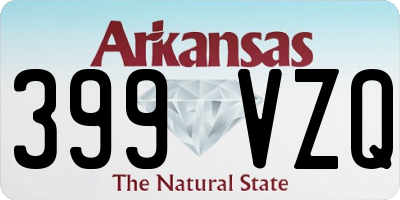 AR license plate 399VZQ