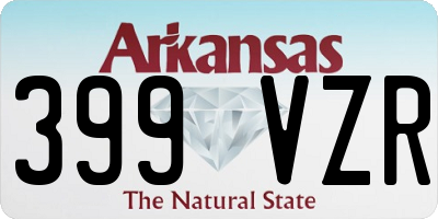 AR license plate 399VZR
