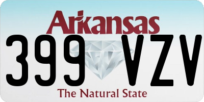 AR license plate 399VZV