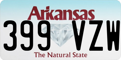 AR license plate 399VZW