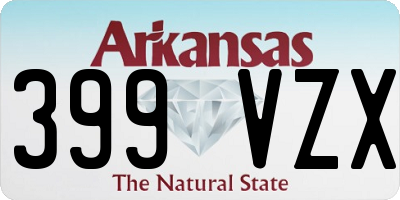 AR license plate 399VZX