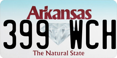 AR license plate 399WCH