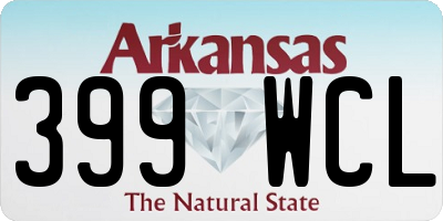 AR license plate 399WCL
