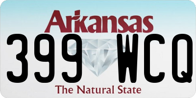 AR license plate 399WCQ