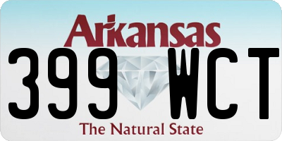 AR license plate 399WCT