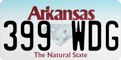 AR license plate 399WDG