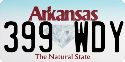 AR license plate 399WDY