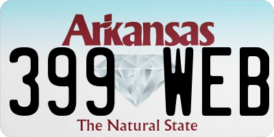 AR license plate 399WEB