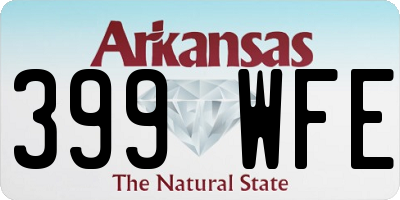 AR license plate 399WFE