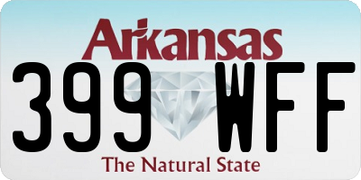 AR license plate 399WFF