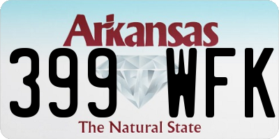 AR license plate 399WFK
