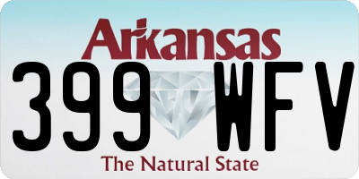 AR license plate 399WFV