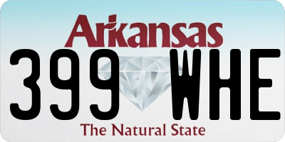AR license plate 399WHE