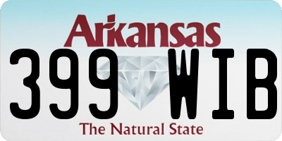 AR license plate 399WIB