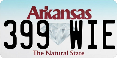 AR license plate 399WIE