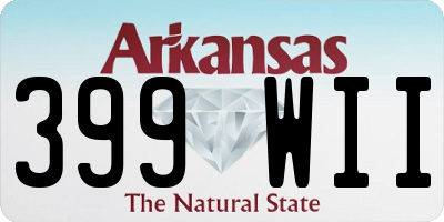 AR license plate 399WII
