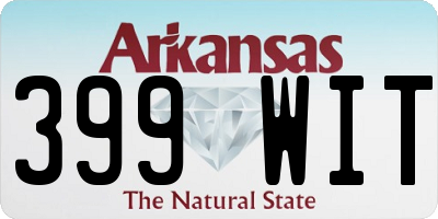 AR license plate 399WIT
