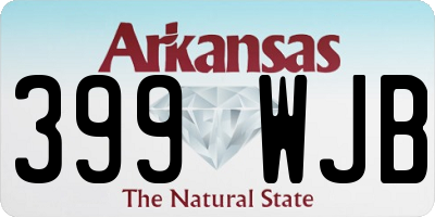AR license plate 399WJB