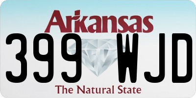AR license plate 399WJD