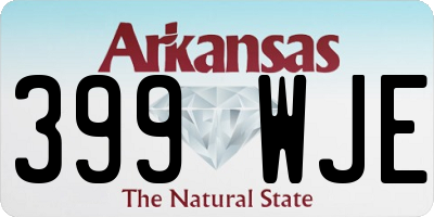 AR license plate 399WJE