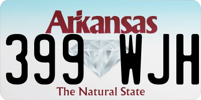 AR license plate 399WJH