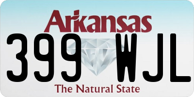 AR license plate 399WJL