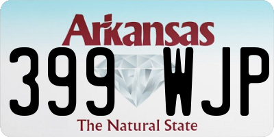 AR license plate 399WJP