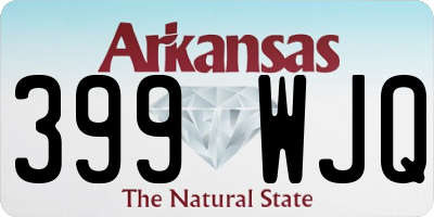 AR license plate 399WJQ