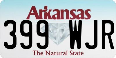 AR license plate 399WJR