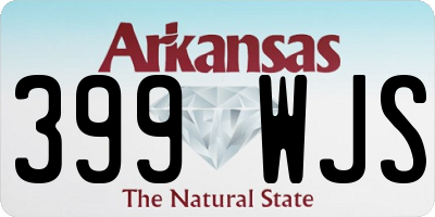 AR license plate 399WJS
