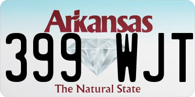 AR license plate 399WJT