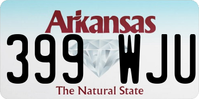 AR license plate 399WJU