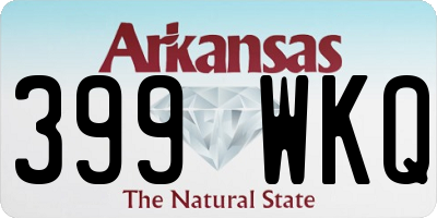 AR license plate 399WKQ