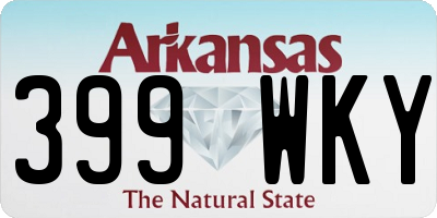 AR license plate 399WKY