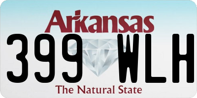AR license plate 399WLH