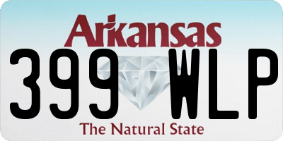 AR license plate 399WLP