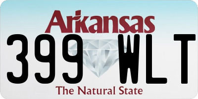 AR license plate 399WLT