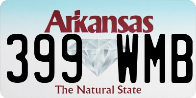 AR license plate 399WMB