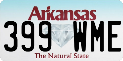 AR license plate 399WME