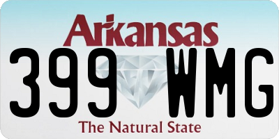AR license plate 399WMG